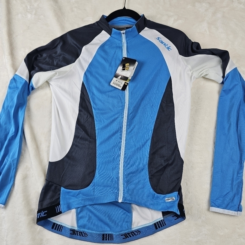 Santic bike Jersey XL Cycle for Freedom  bicycle spin athletics pockets
